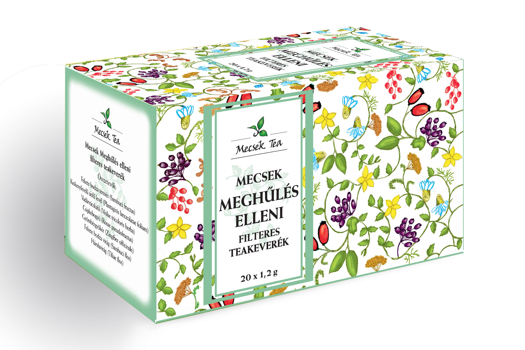 Mecsek Meghűlés elleni  teakeverék