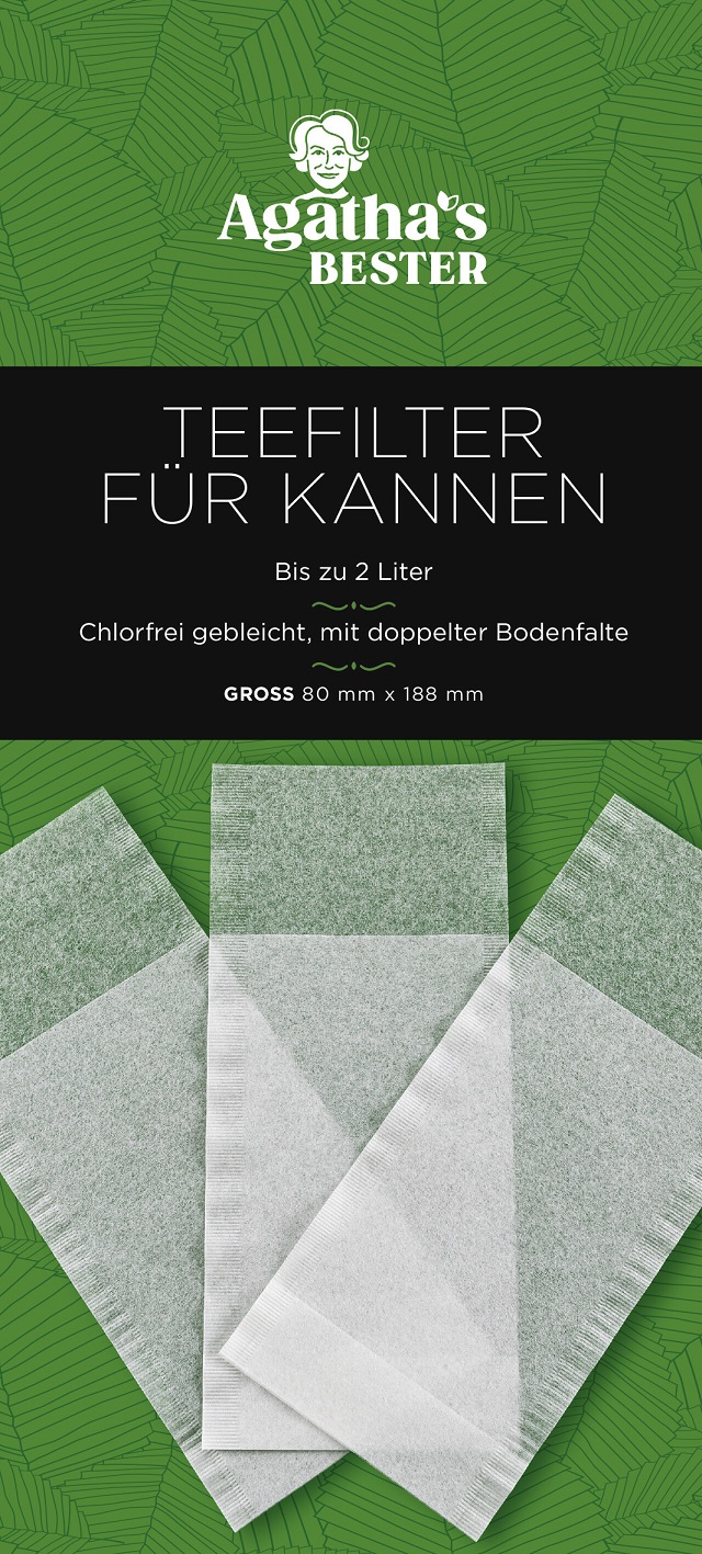 Papír teafilter kancsóhoz - 2l